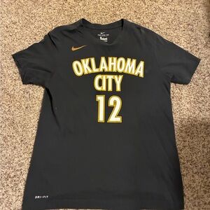 Nike Black and Gold Oklahoma City Tee